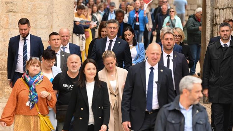 Plenković: Projekti poput Pelješkog mosta postignuća su modernog suverenizma i snažnog međunarodnog položaja Hrvatske